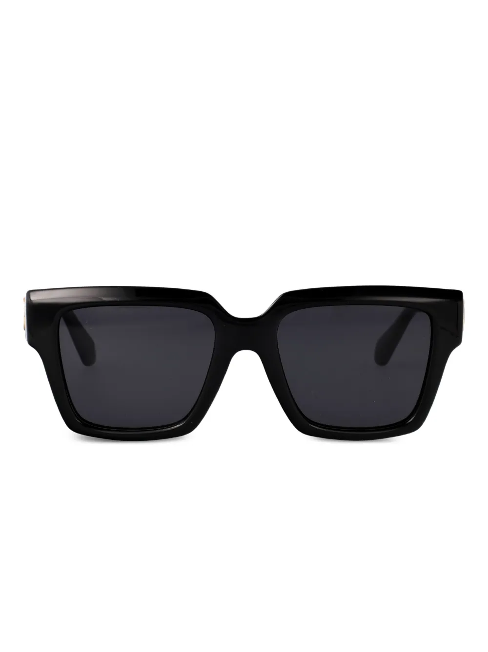 Ferragamo Eyewear Zonnebril met vierkant montuur Zwart