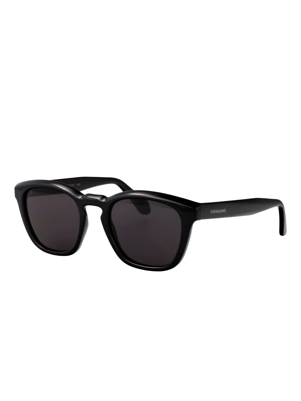 Ferragamo Eyewear round-frame sunglasses Zwart