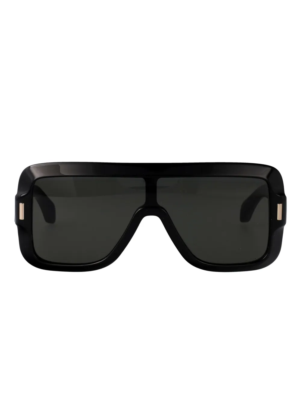 Ferragamo Eyewear shield-frame sunglasses Zwart