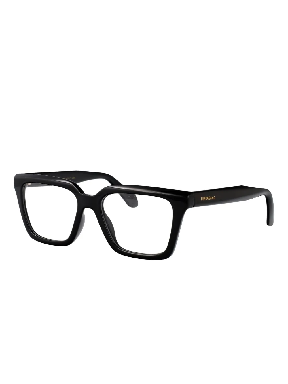 Ferragamo Eyewear Bril met vierkant montuur Zwart