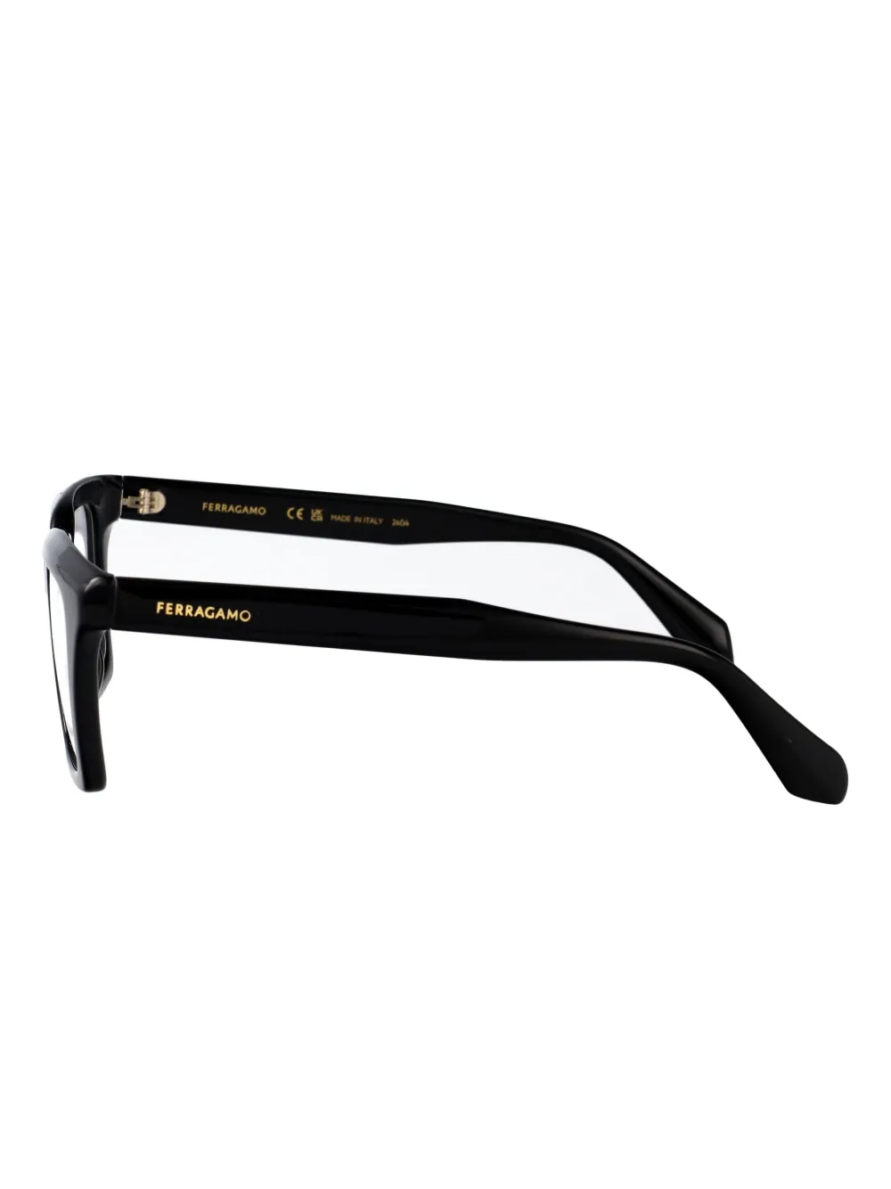Ferragamo Eyewear Bril met vierkant montuur Zwart