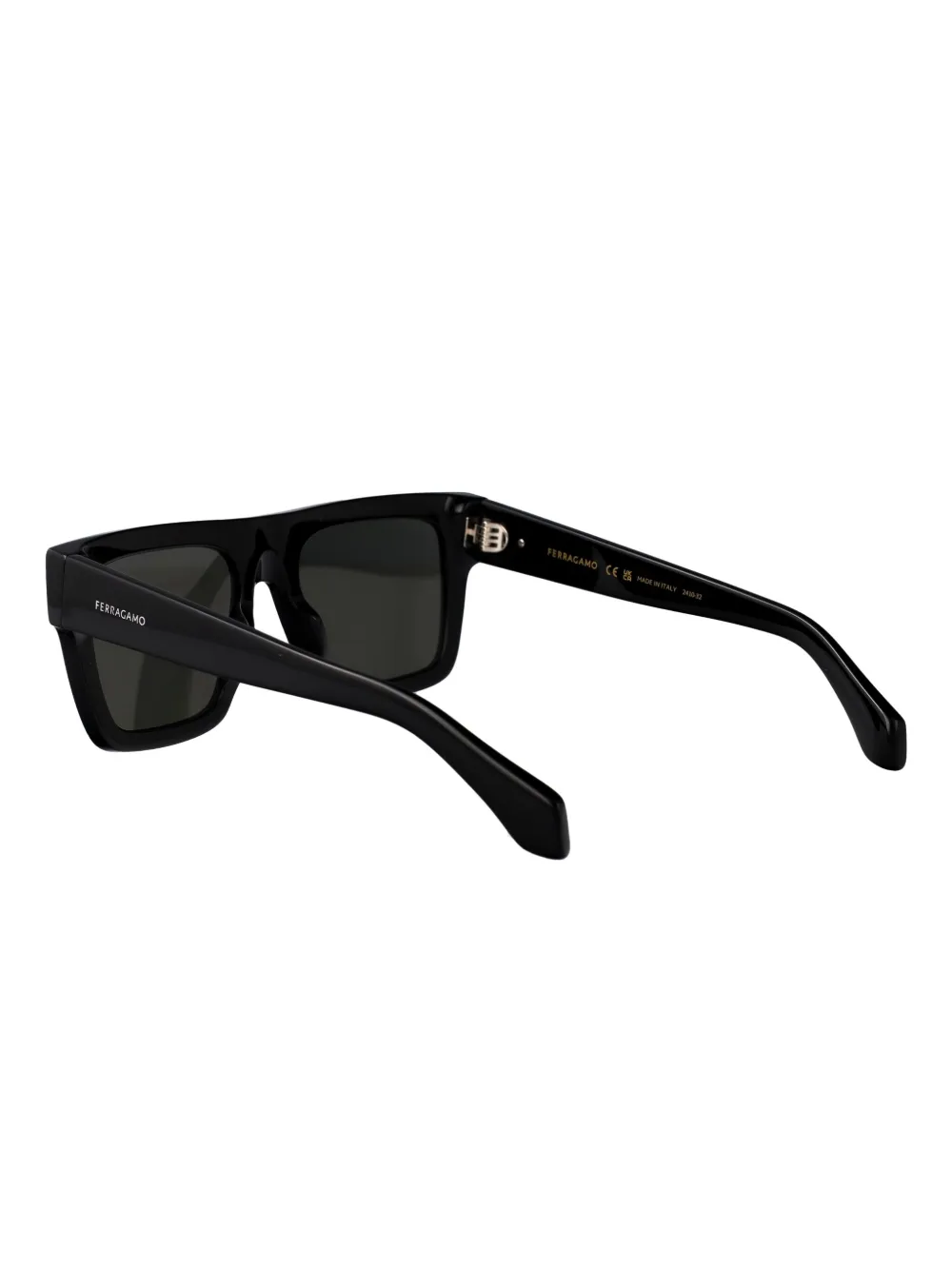 Ferragamo Eyewear square-frame sunglasses Zwart
