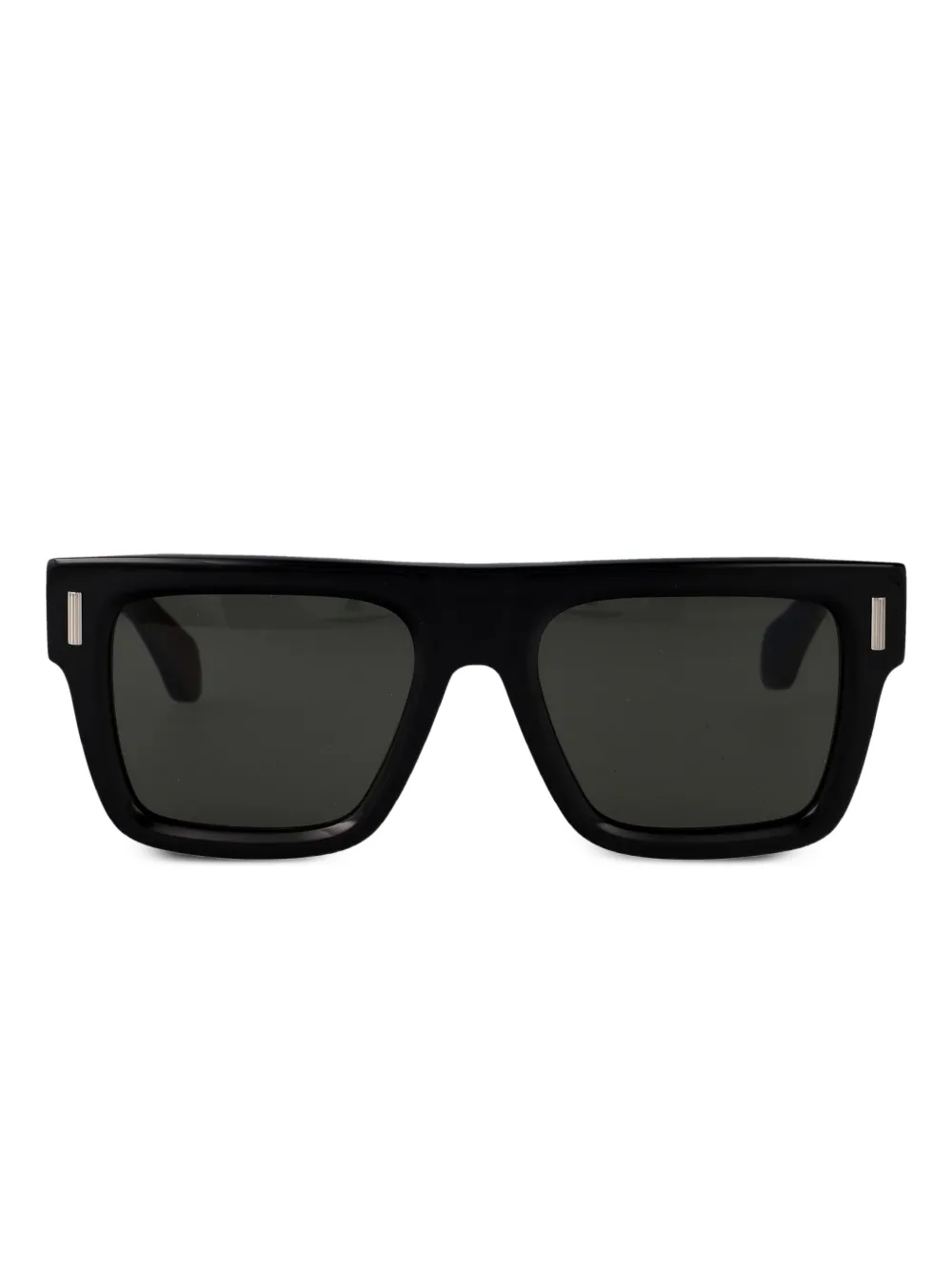 Ferragamo Eyewear Zonnebril met vierkant montuur Zwart