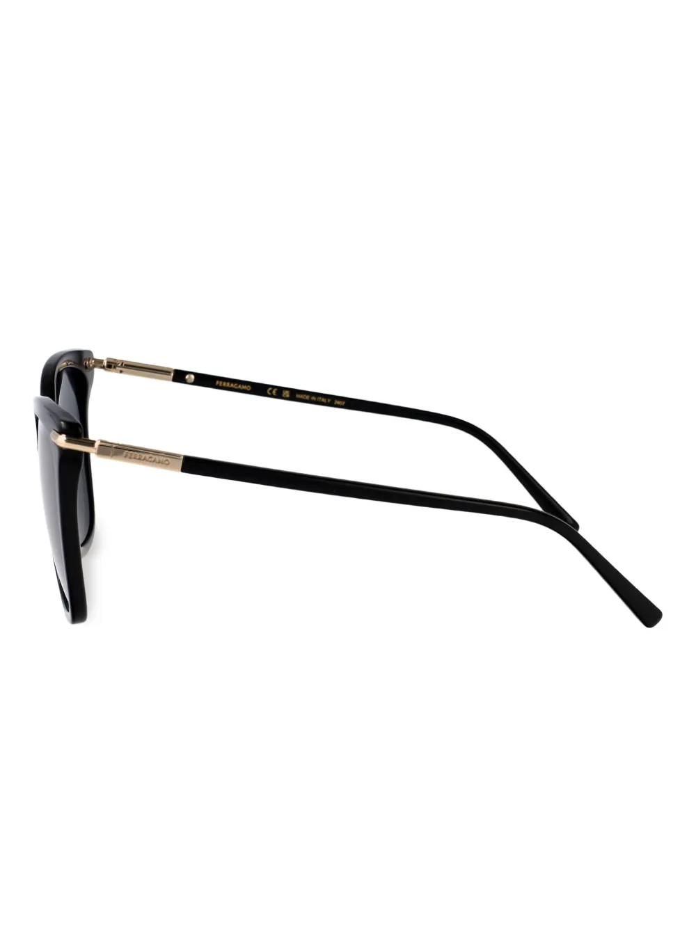 Ferragamo Eyewear square-frame sunglasses Zwart