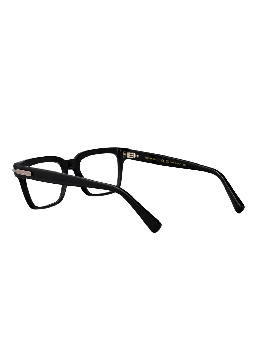 Ferragamo Eyewear rectangular-frames glasses Zwart