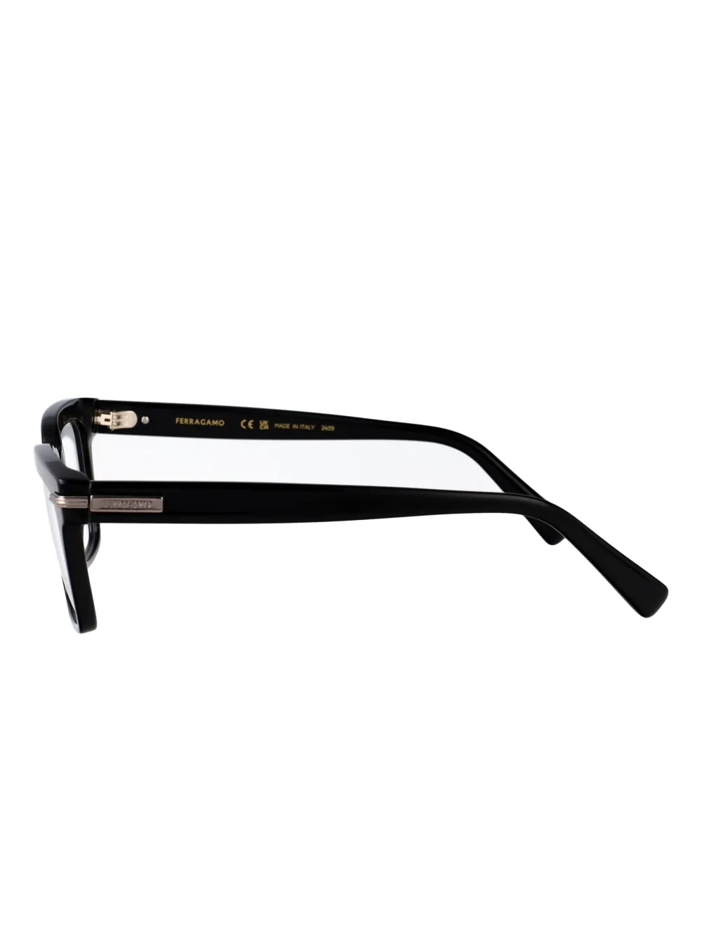 Ferragamo Eyewear rectangular-frames glasses Zwart