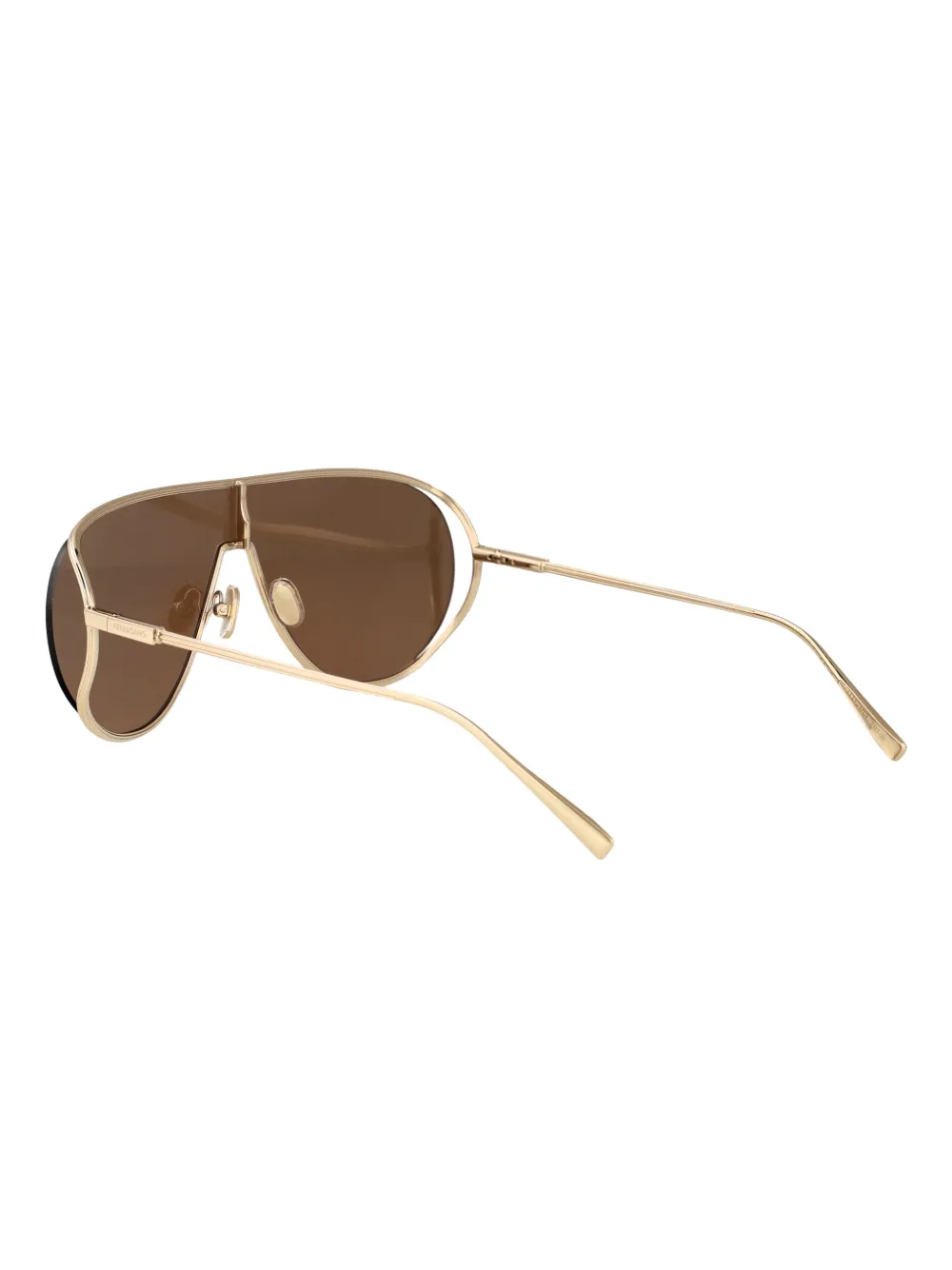 Ferragamo Eyewear metallic-frame sunglasses Goud