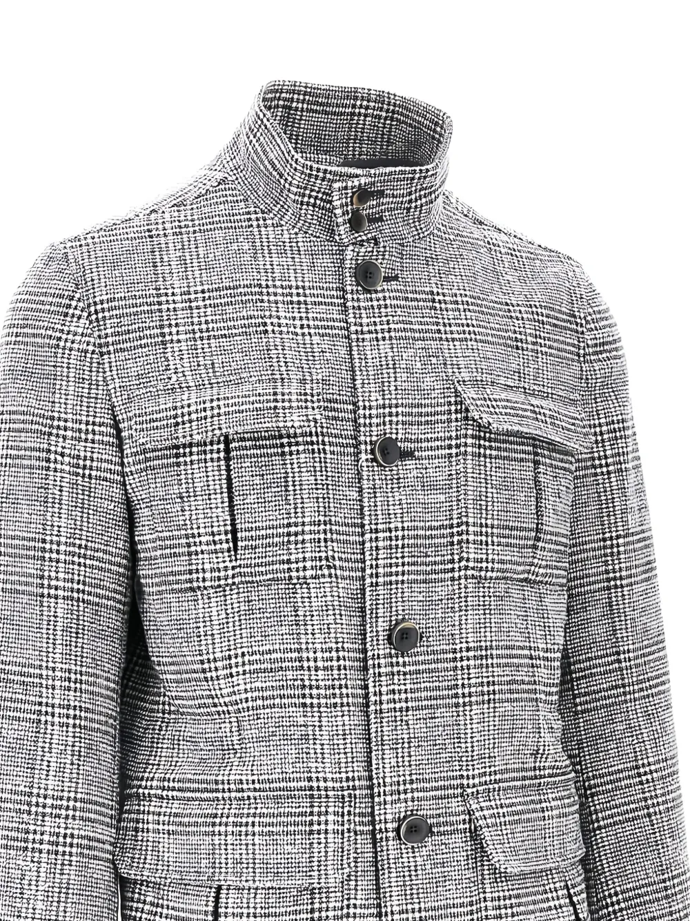 Herno checked single breasted coat | Pardessus | Image 2