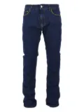 ETRO contrast-stitch jeans - Blue
