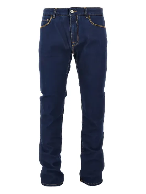 ETRO contrast-stitch jeans