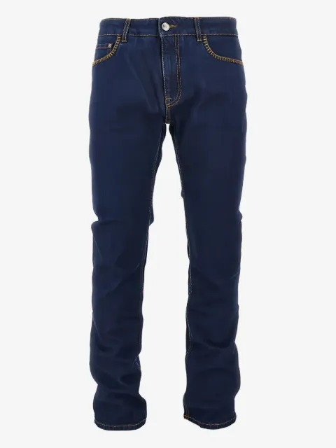 ETRO contrast-stitch jeans