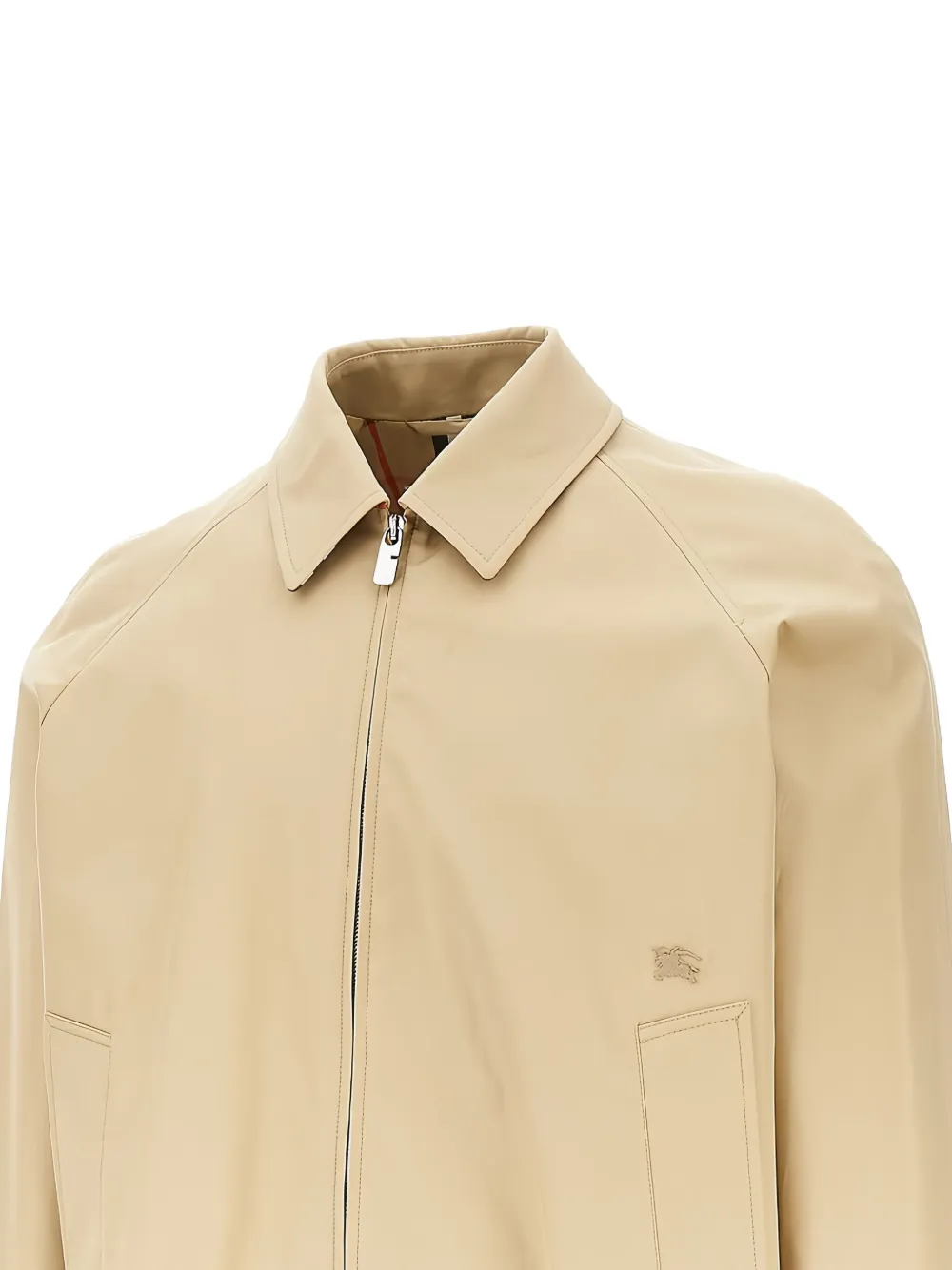Burberry zip-fastening bomber jacket Beige