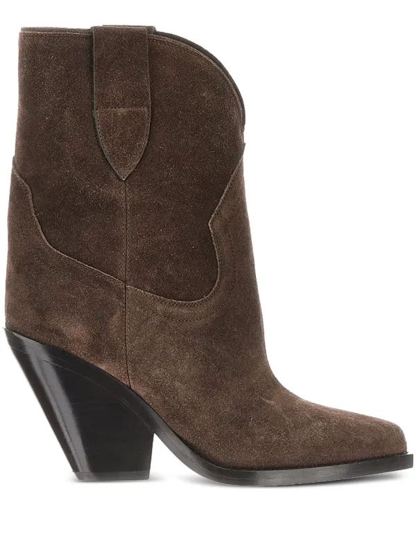 ブーツその他 Isabel Marant Brown Ankle Boots With Pointed Toe ISABEL MARANT Leather Ankle Boots | Brown | FARFETCH CA
