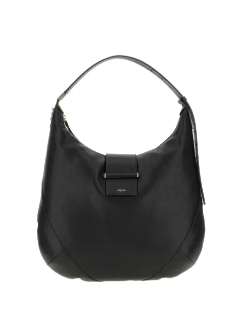 Jimmy Choo logo-print shoulder bag