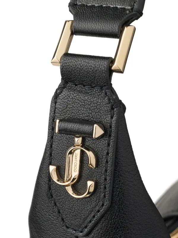 Jimmy Choo ロゴ ショルダーバッグ | ブラック | FARFETCH JP