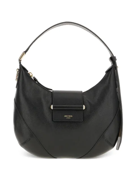 Jimmy Choo crescent leather shoulder bag