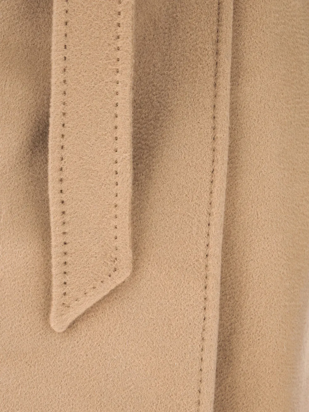 Weekend Max Mara belted wool coat Beige