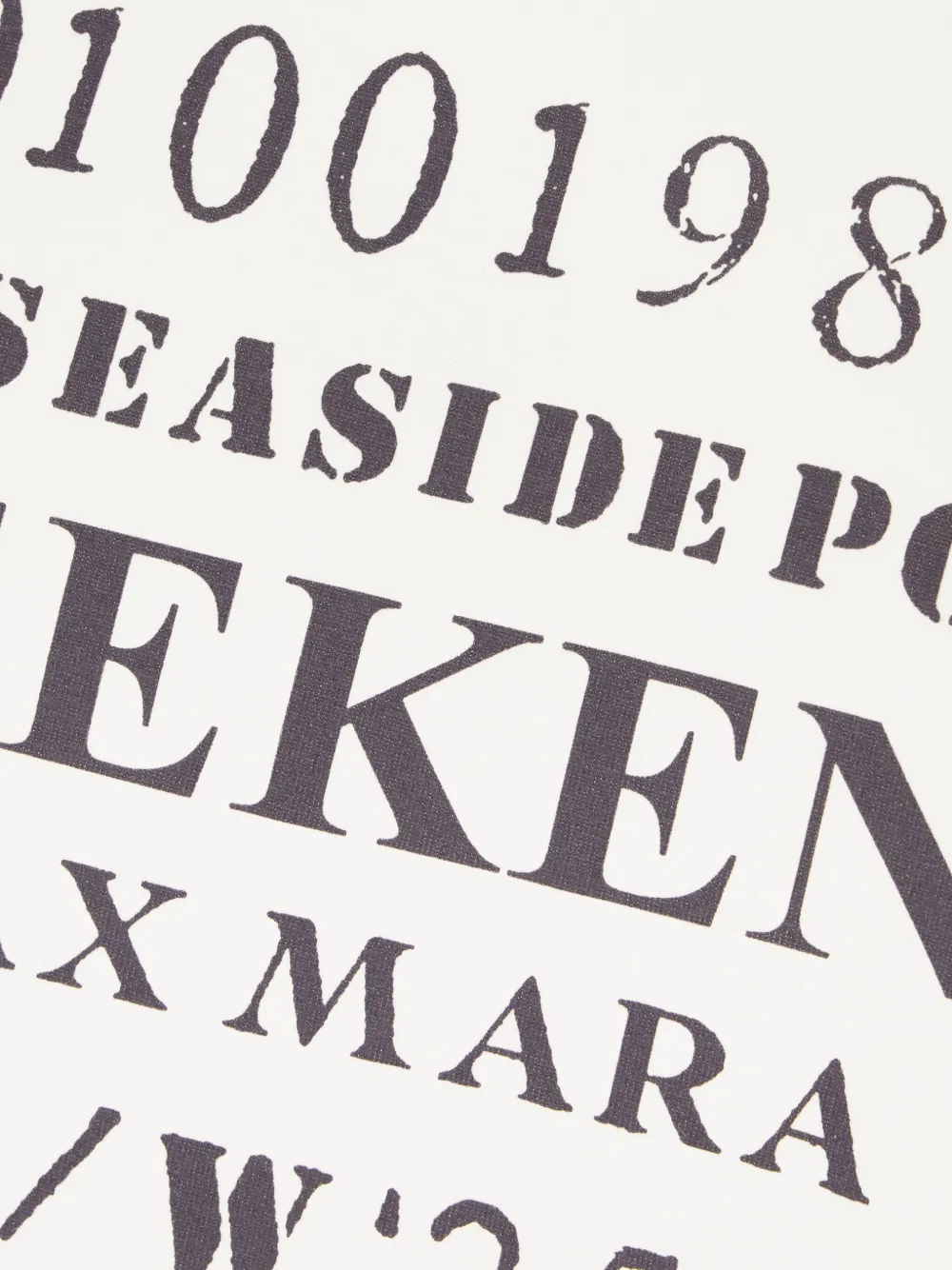 Weekend Max Mara T-shirt met logoprint Wit