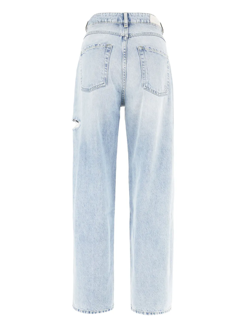 ICON DENIM double-star ripped jeans Blauw