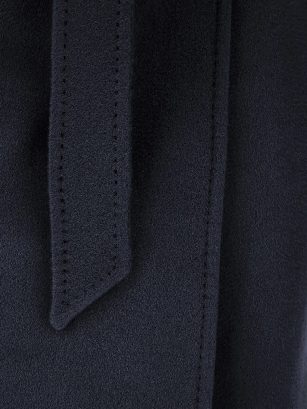 Weekend Max Mara belted wool coat Zwart