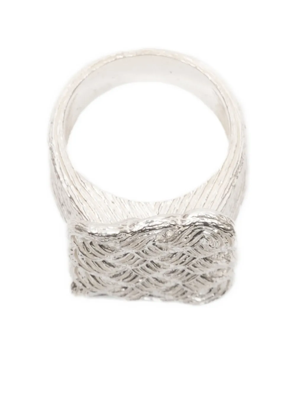 Bleue Burnham woven silver ring | Image 2