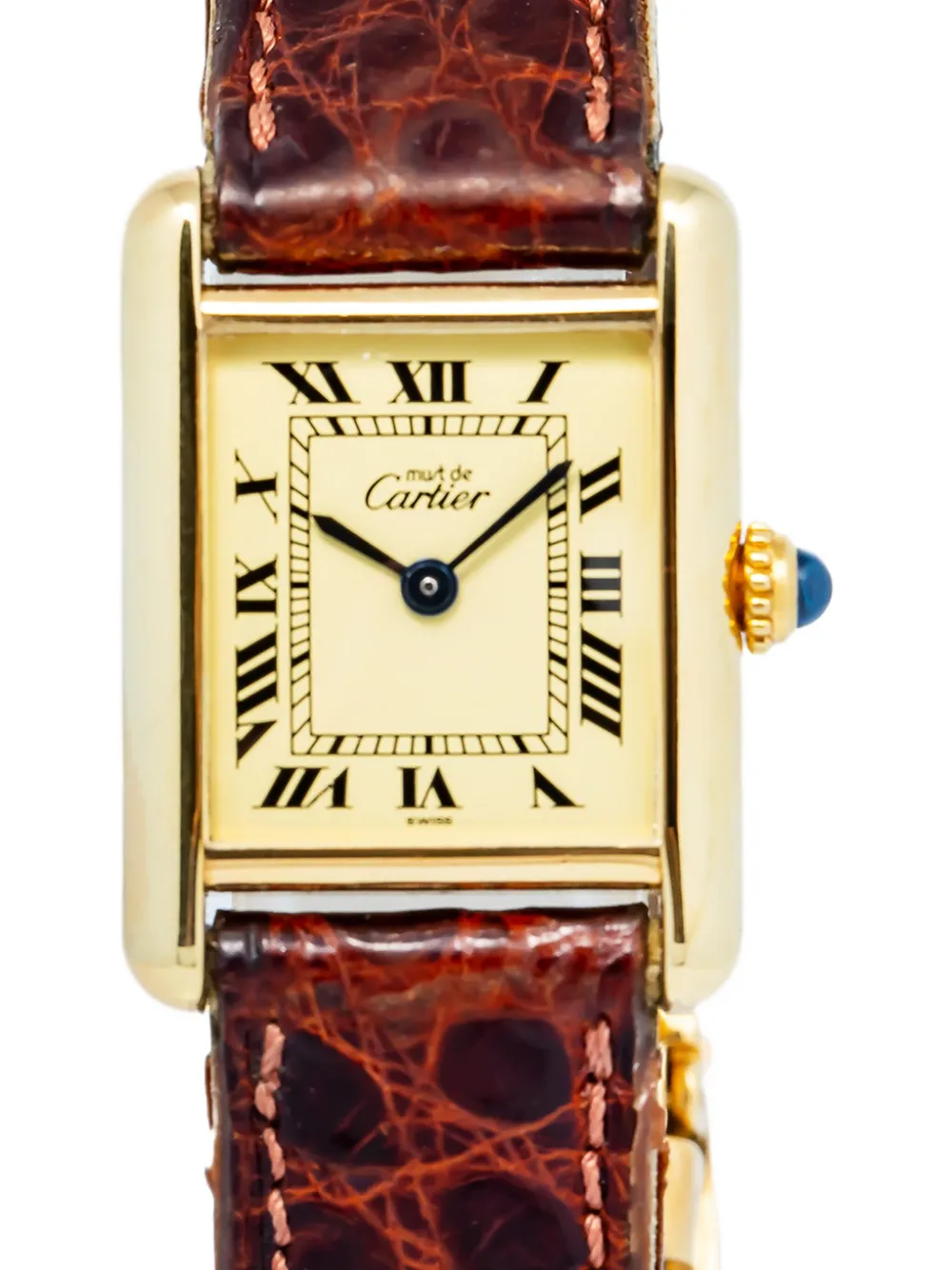 Cartier Vermeil Tank 28mm | Pre-Owned Dress Watches | Image 2