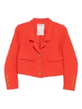 CHANEL Pre-Owned 1993 Single Breasted Jacket - Red