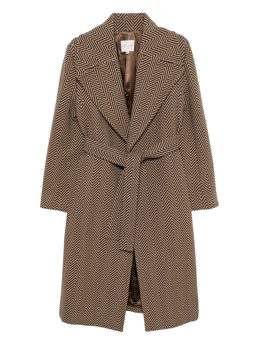 Céline Pre-Owned 1990-2000s Coat | Brown | Image 1