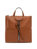 GIANNI CHIARINI medium leather backpack - Brown