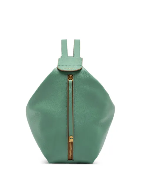 GIANNI CHIARINI leather zip backpack