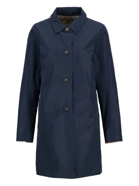 Barbour Babbity reversible plaid-lined raincoat