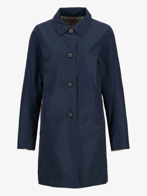Barbour Babbity reversible plaid-lined raincoat