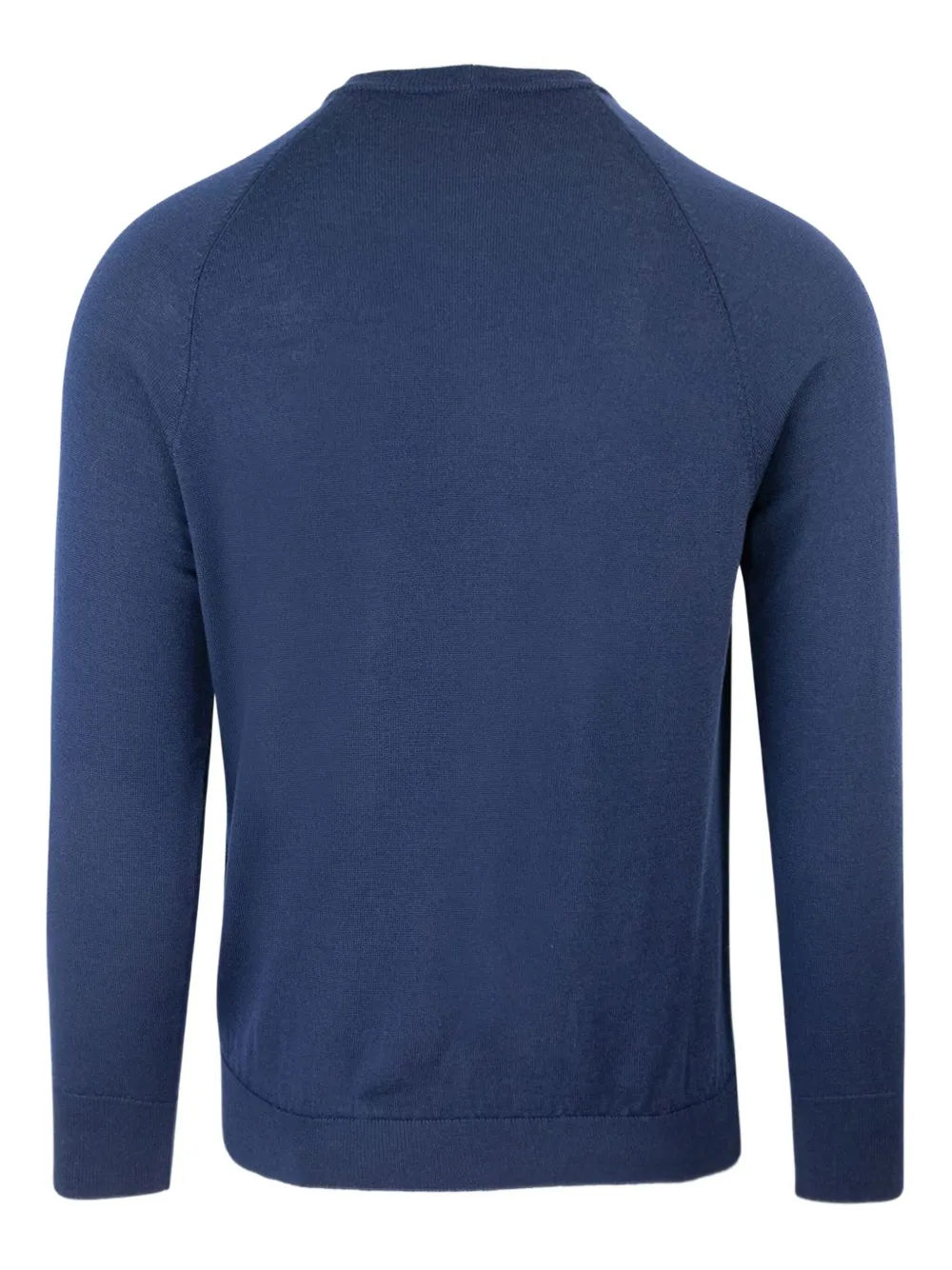 Eleventy Wollen sweater met raglan mouwen Blauw