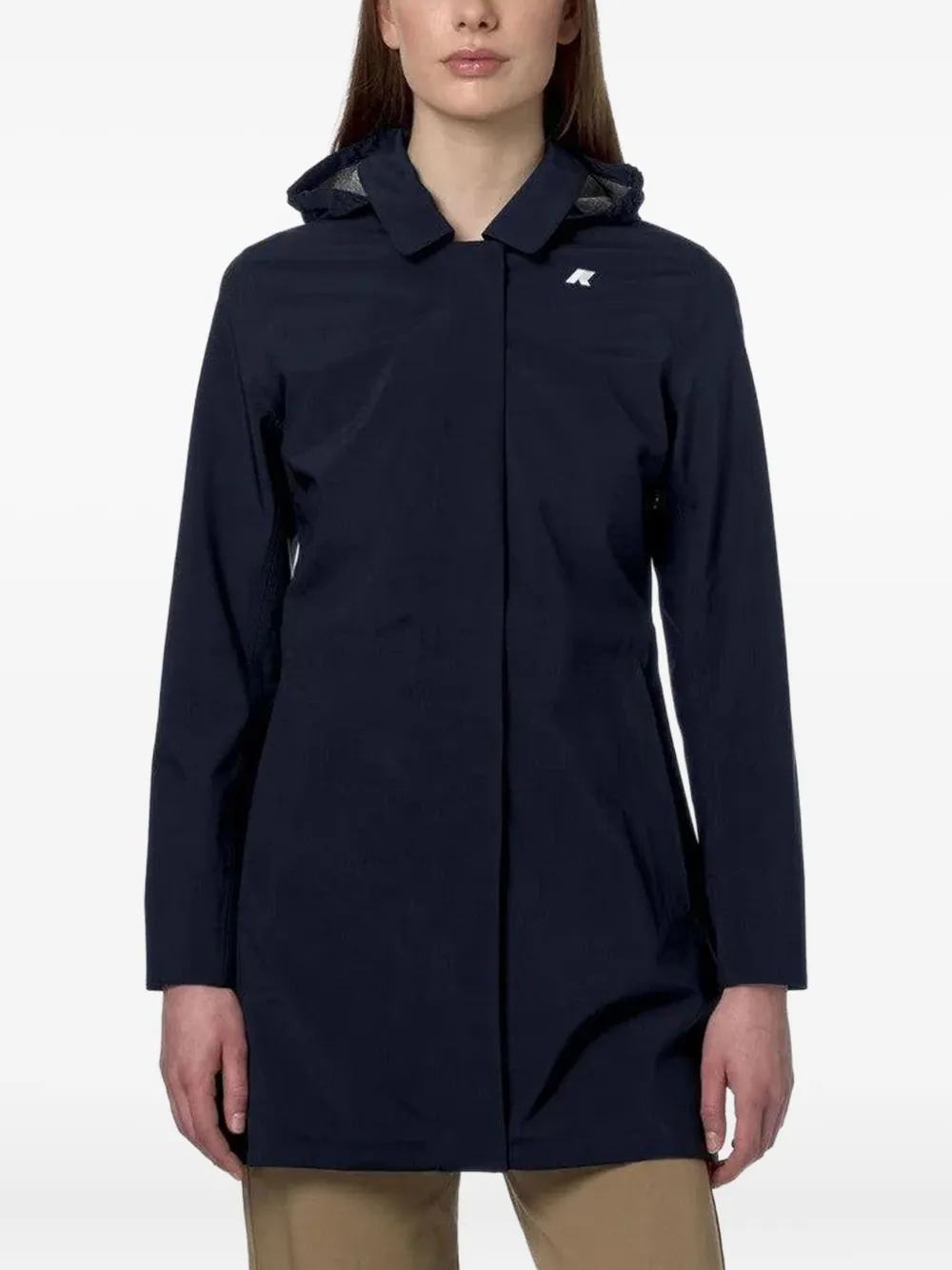 K-Way Jas met capuchon Blauw