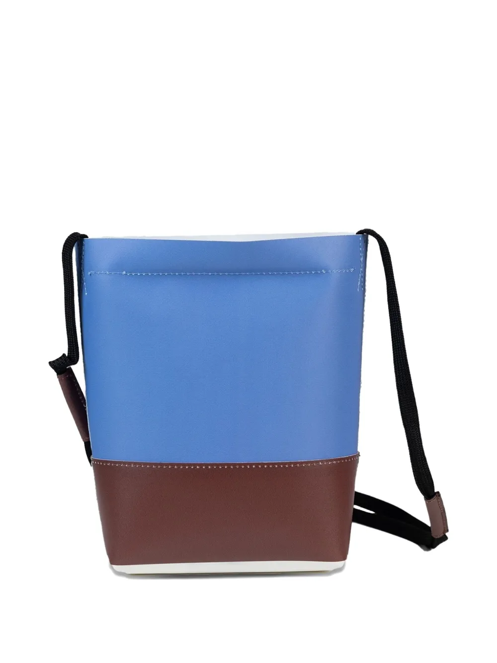 Marni two-tone shoulder bag - Blauw