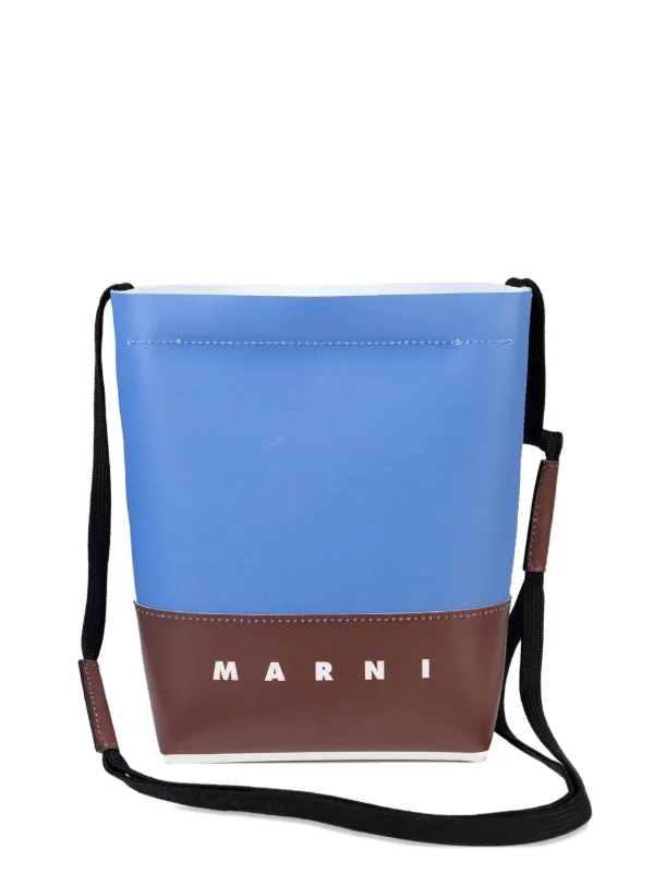 MARNI バイカラーショルダーバッグ