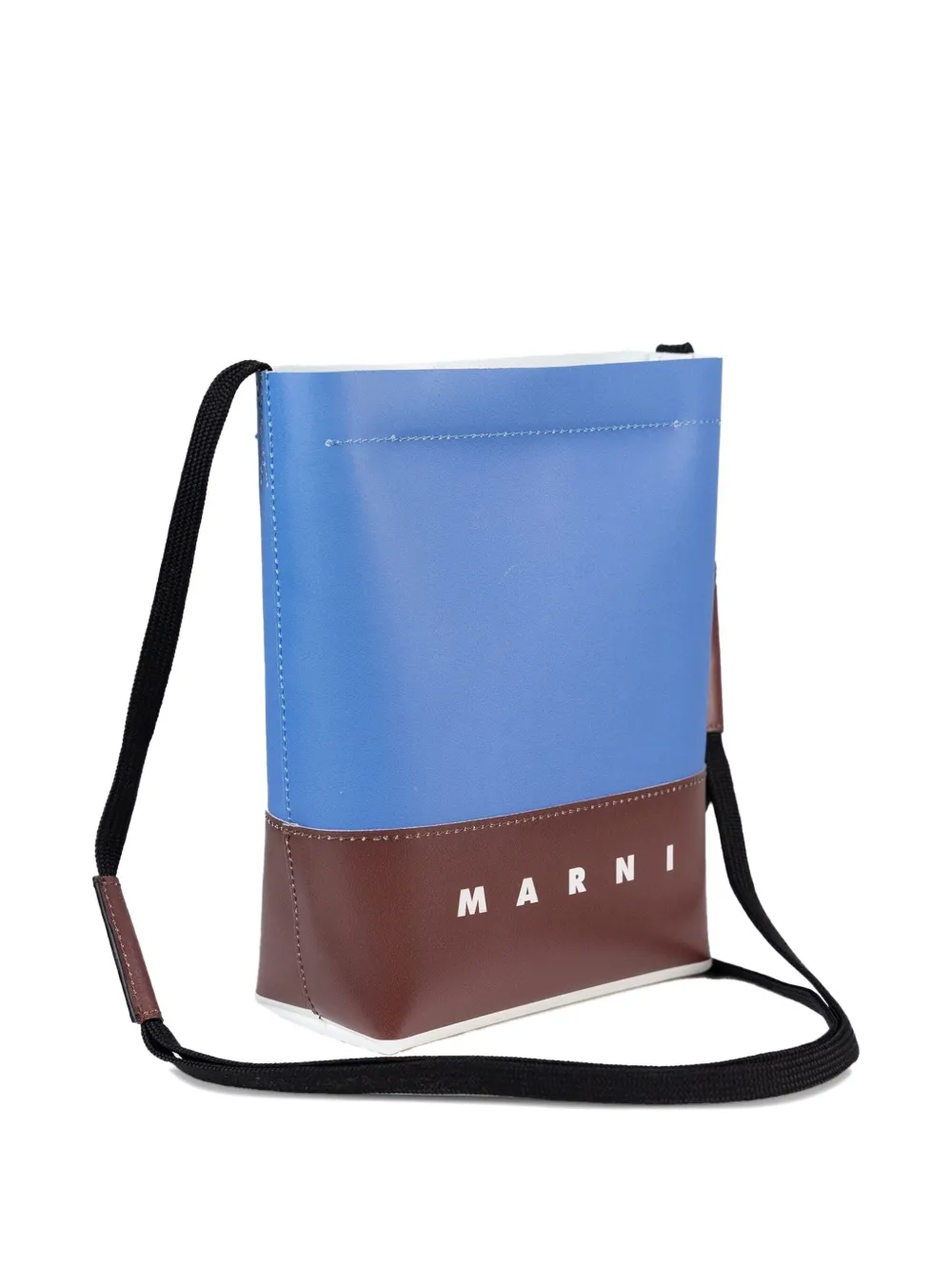 Marni two-tone shoulder bag Blauw