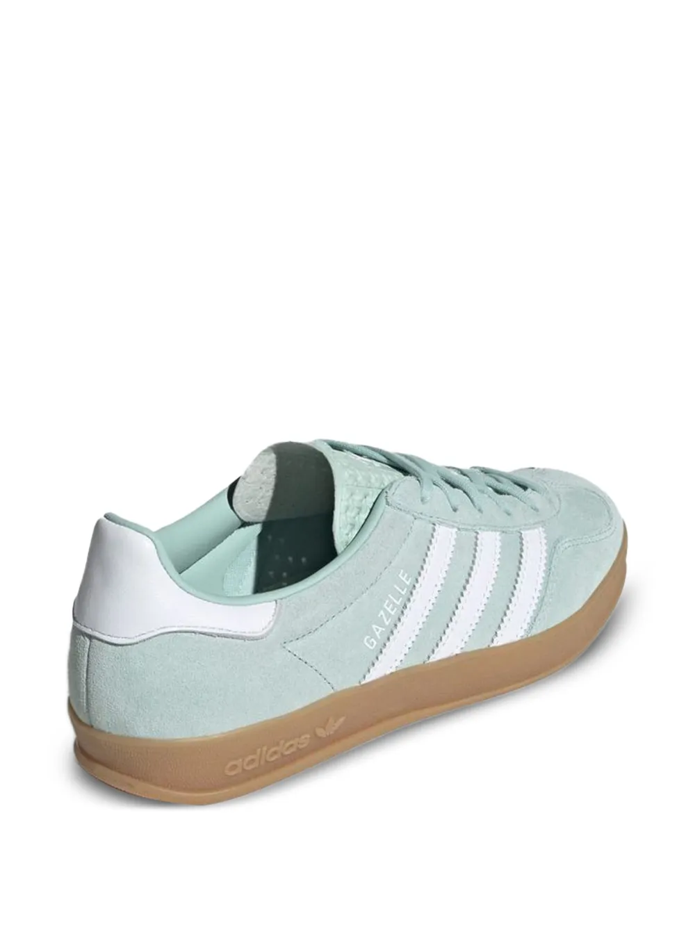 adidas Originals Gazelle three-stripe suede sneakers Green