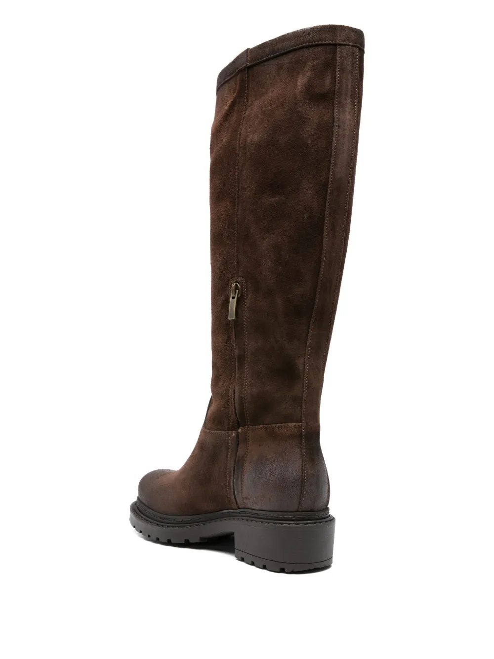 Metisse 40mm suede knee-high boots Brown