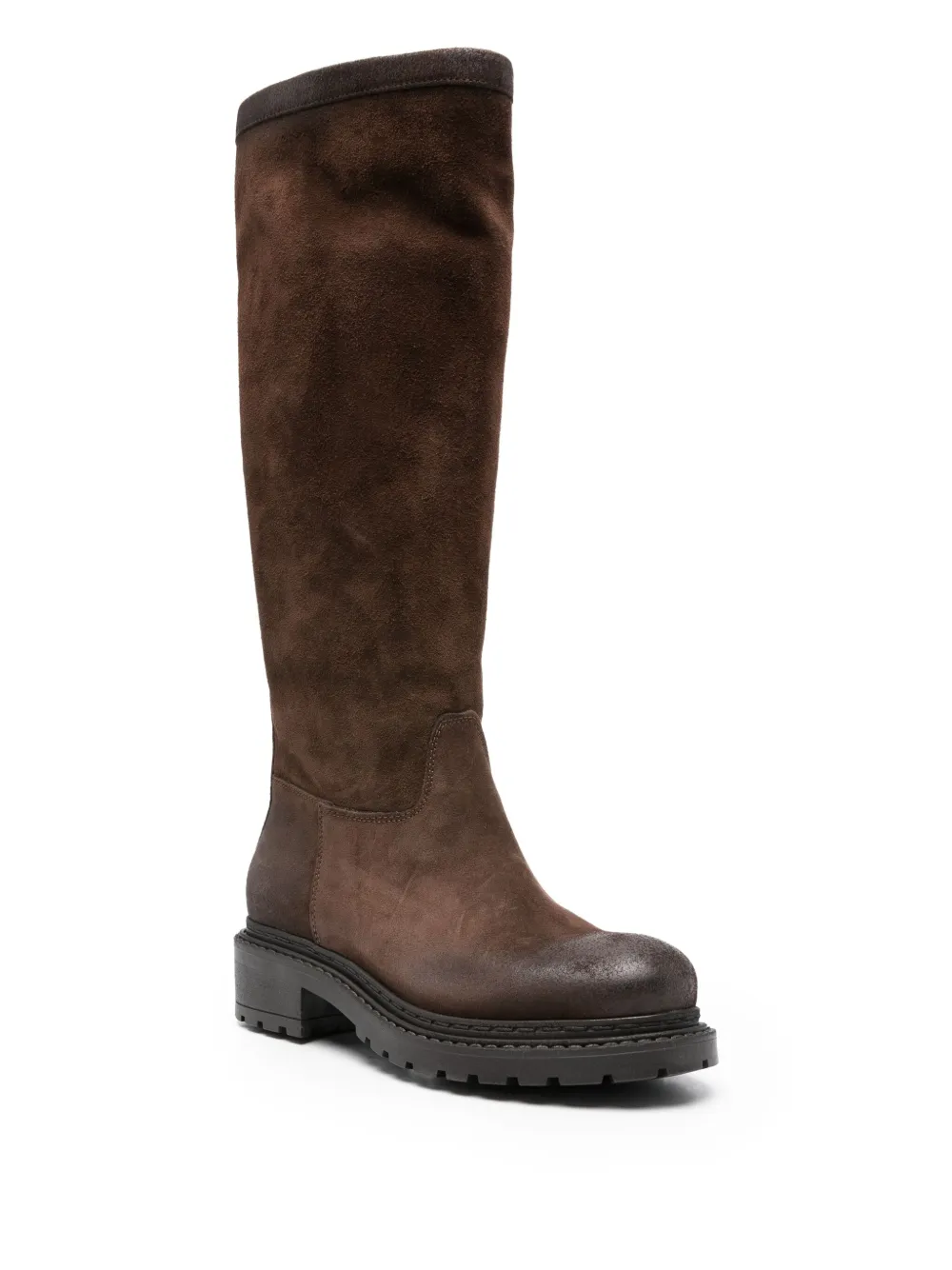 Metisse 40mm suede knee-high boots Brown