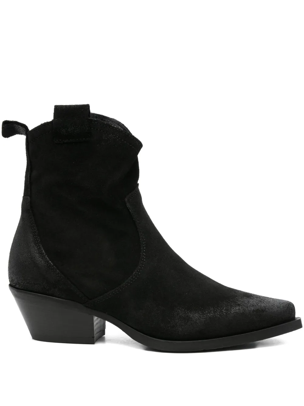 Metisse 50mm Texan pointed-toe zip boots - ブラック Metisse 50mm Texan pointed-toe zip boots - ブラック