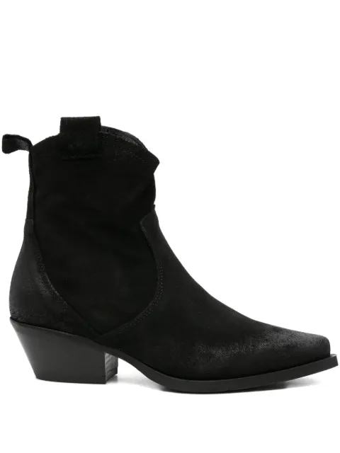 Metisse 50mm Texan pointed-toe zip boots