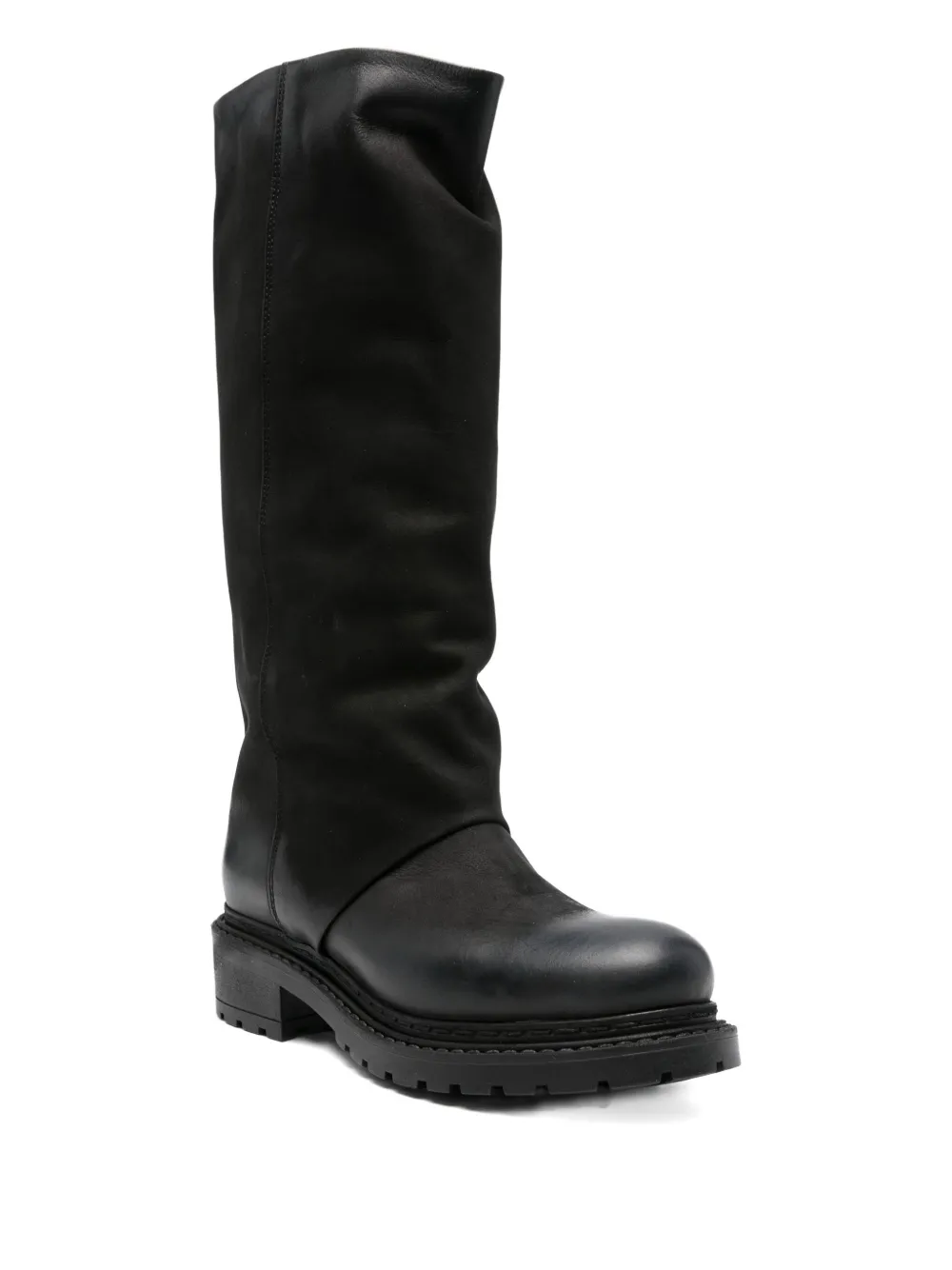 Metisse 40mm slouch calf-leather boots | Knee-High Boots | Image 2