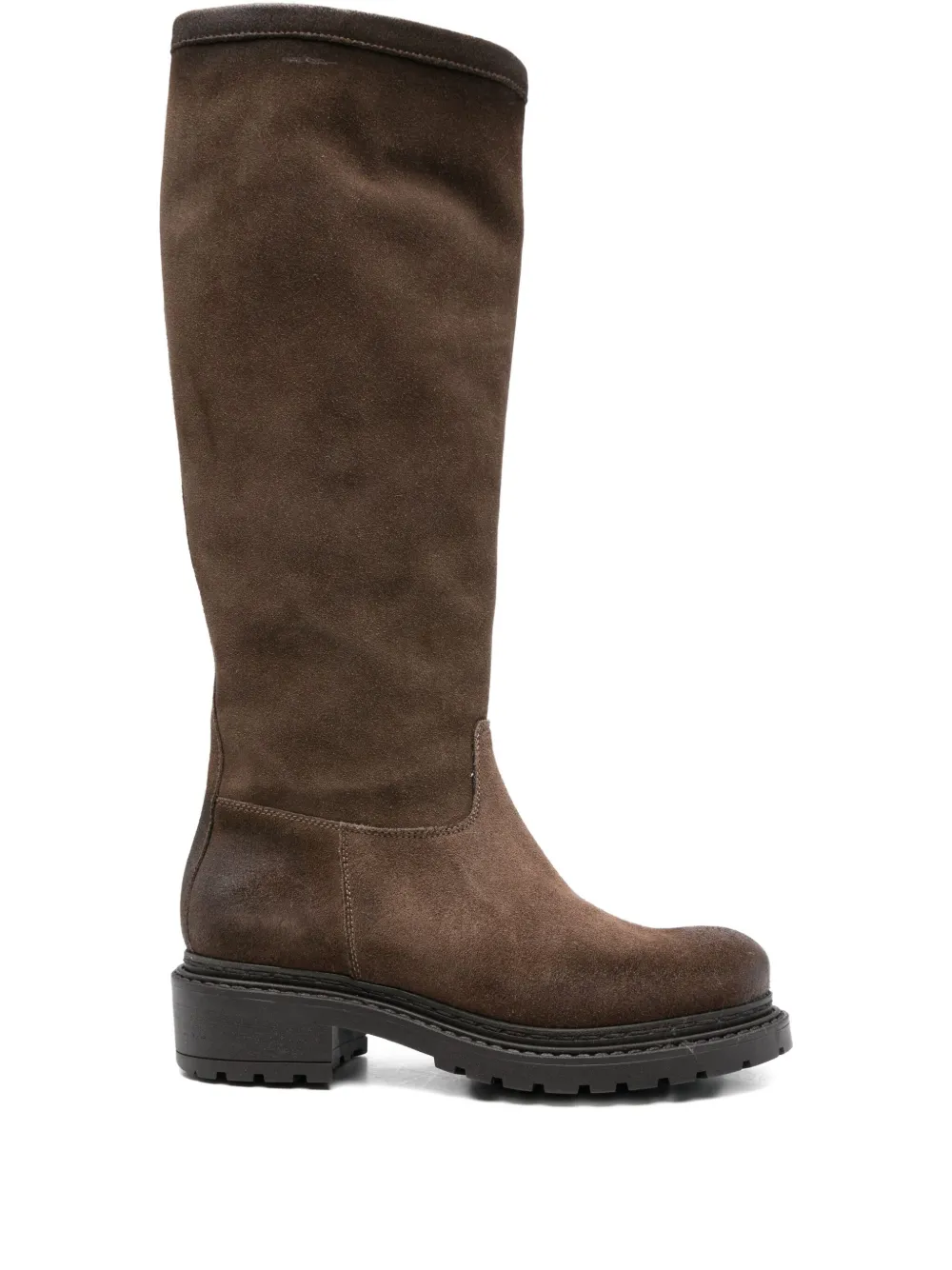 Metisse 40mm suede leather knee-high boots - ブラウン Metisse 40mm suede leather knee-high boots - ブラウン