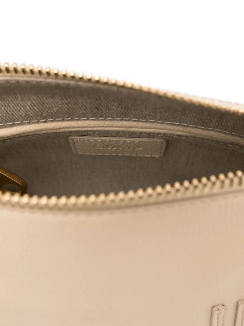Chloé Kleine Marcie tas met handvat en klep Beige