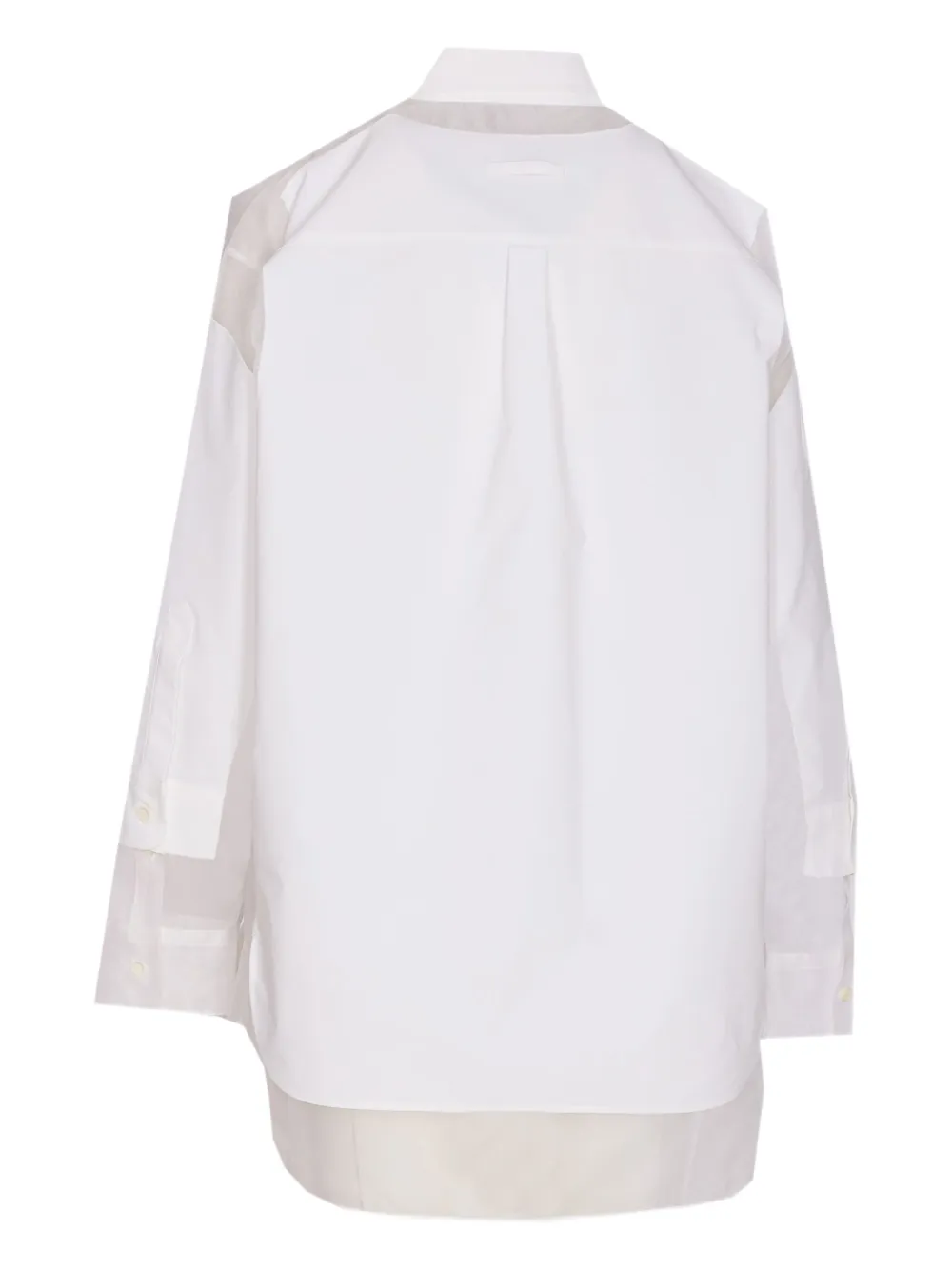 Jean Paul Gaultier button-front shirt Wit