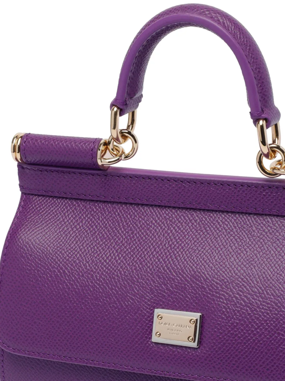 Dolce & Gabbana Sicily klein tas Paars