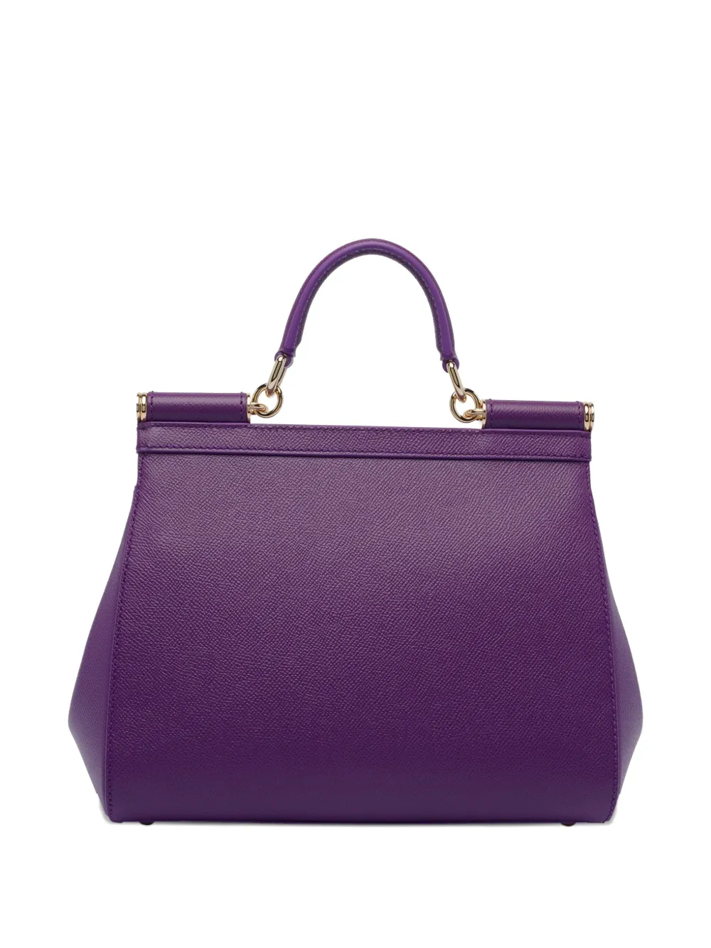 Dolce & Gabbana Sicily grote tas met handgreep Paars