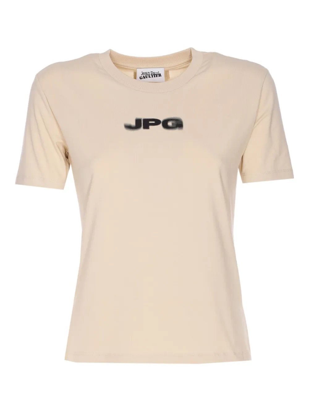 Jean Paul Gaultier logo-print crew-neck T-shirt | Neutrals | Image 1
