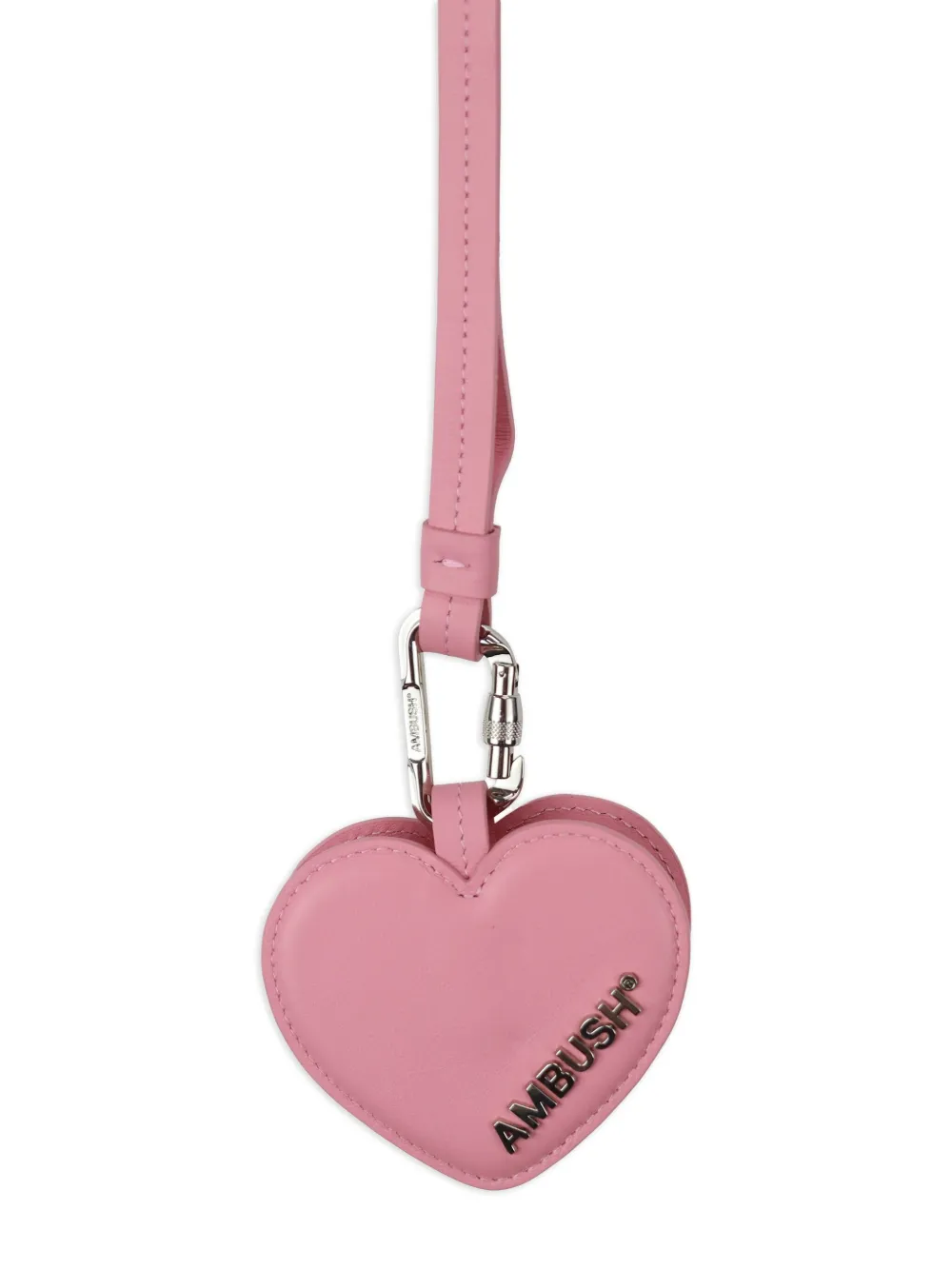 AMBUSH Hartvormige AirPods hoesje Roze